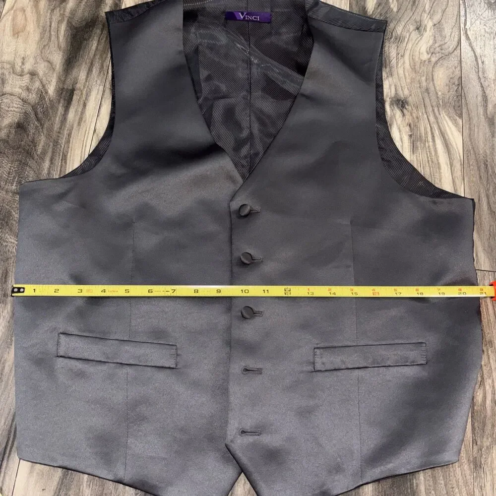 2pc Vinci Made In Italy Suit Vest And Blazer Pre Owned In Great Condition